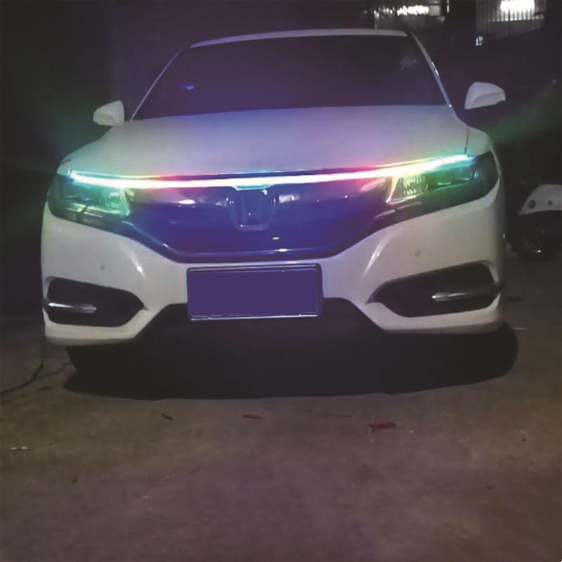 Car Hood Atmosphere Light Through-type Daytime General Modified LED Daytime Running